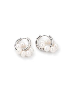 Madoww Aqua Circle pärlörhängen 18 mm