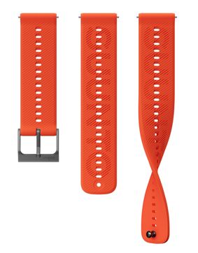 Suunto Athletic 6 silikonarmband 22 mm Coral Orange