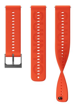 Suunto Athletic 6 silikonarmband 22 mm Coral Orange