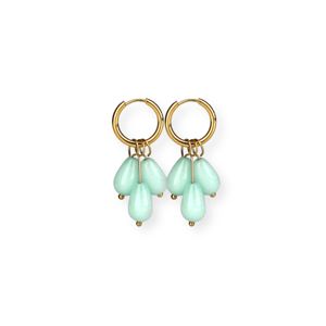 Madoww Aura Cascade Blue Mist örhängen main product photo