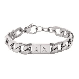 Armani Exchange silverfärgat pansararmband AXG0077040 main product photo