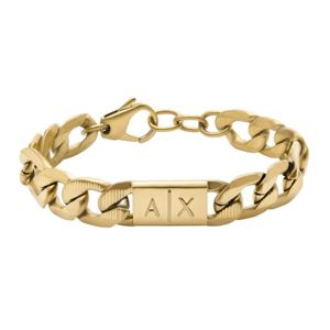 Armani Exchange guldfärgat pansararmband AXG0078710 main product photo