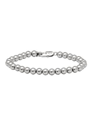 Armani Exchange stål pärl armband AXG0118040