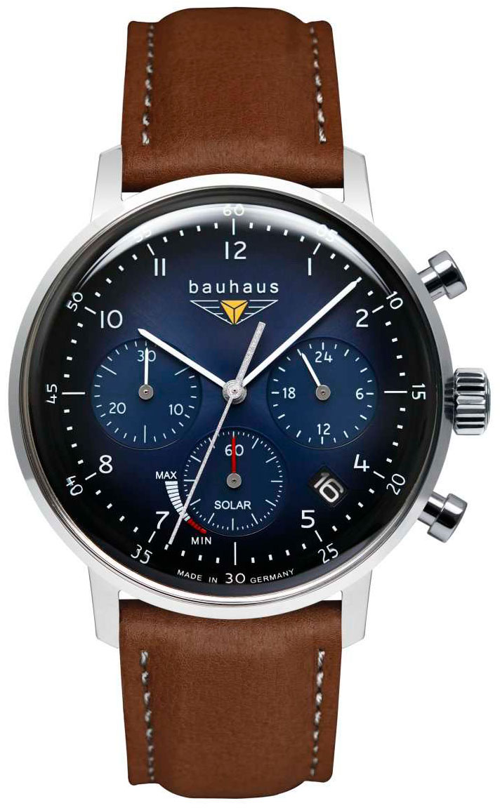 Bauhaus Classic Solar Chronograph 20863