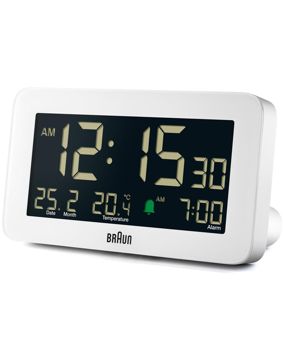 Braun BC10W väckarklocka