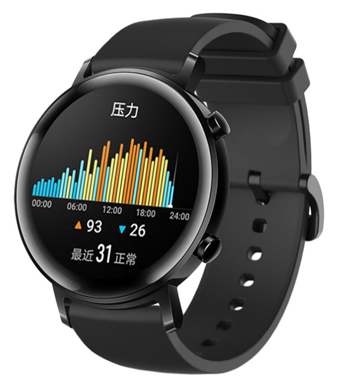 Tiera svart silikonarmband 20 mm med quick release - Svart solki