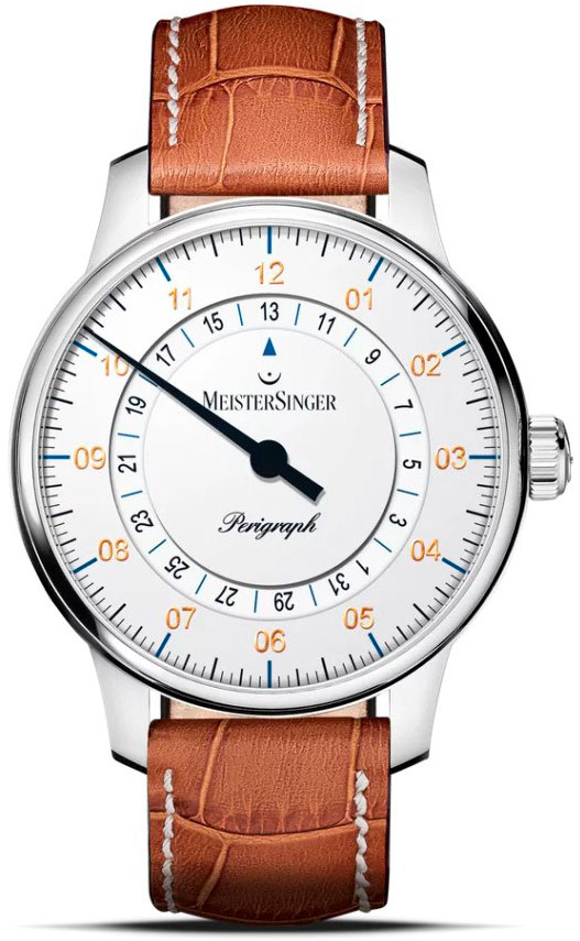 Meistersinger Perigraph White 38 mm BM1101G