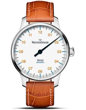 Meistersinger No03 38 mm White BM9901G