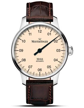 MeisterSinger No03 38 mm Ivory BM9903