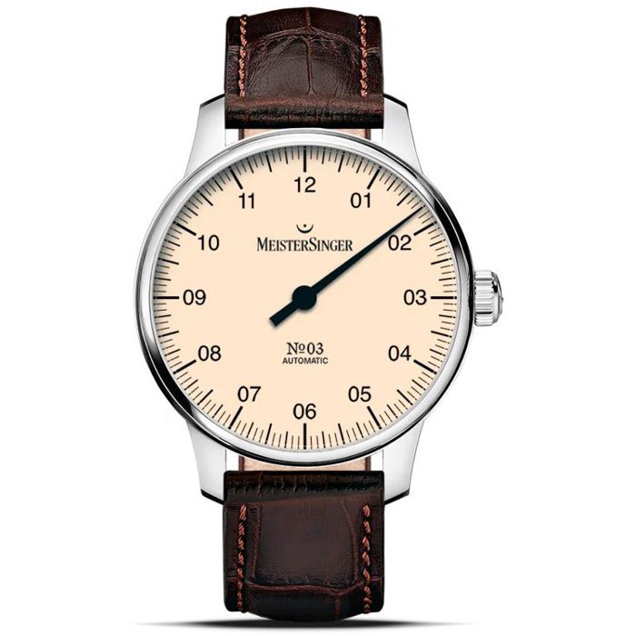 Meistersinger No03 38 mm Ivory BM9903 main product photo