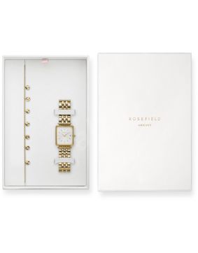Rosefield presentsask inkl. The Boxy gold klocka och armband BMWLBG-X241