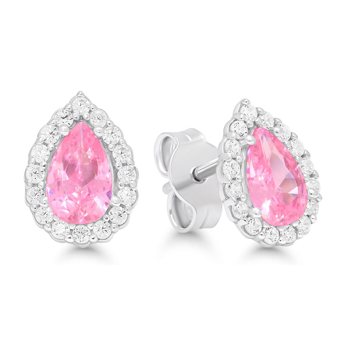 Beat of Love silverörhängen BOL-E1182Zpink