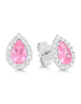 Beat of Love silverörhängen BOL-E1182Zpink