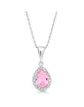 Beat of Love silverhalsband BOL-N1182Zpink/40-45cm