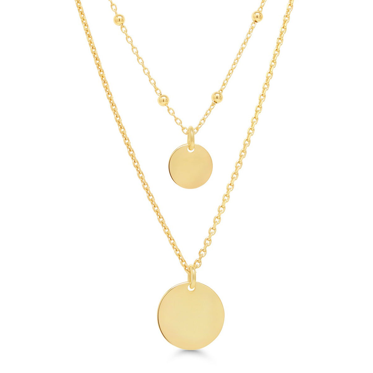 Beat of Love silverhalsband BOL-N5098G/38-43cm