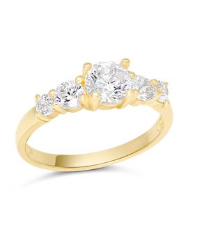 Dopring i 14K guld sidosten BR-1291Z
