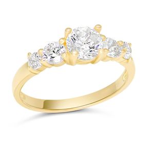 Dopring i 14K guld sidosten BR-1291Z main product photo