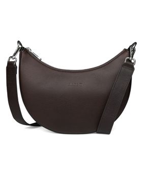 Aarni Luna underarm bag brown-silver