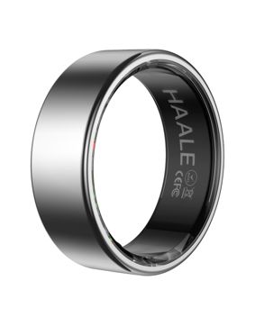 HAALE II smart ring Brushed Silver
