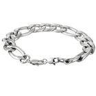 Lykka Strong Figaro silverfärgat stålarmband 21 cm