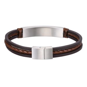 Lykka Strong läderarmband 21cm flerfärgad main product photo