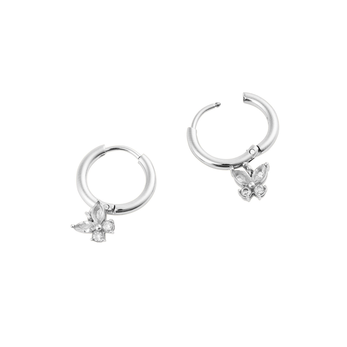 Mockberg Butterfly Steel Hoops MB2083