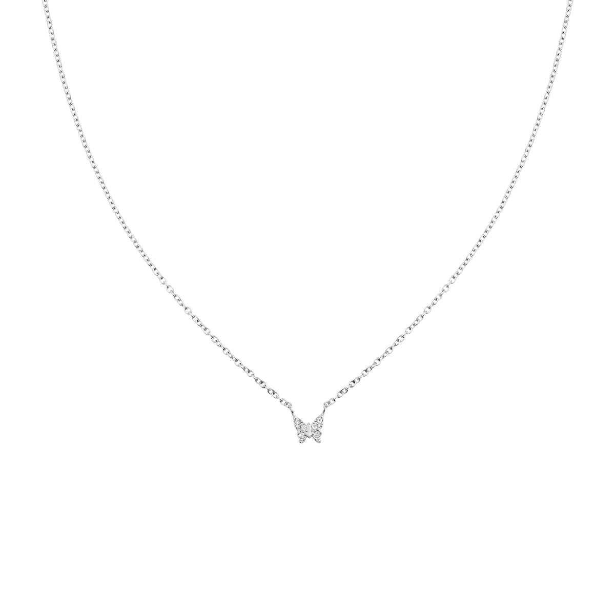 Mockberg Butterfly Steel Necklace MB2085