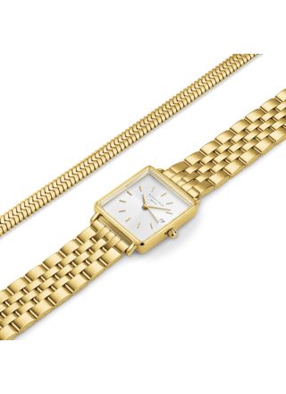 Rosefield The Boxy XS White Steel med armband BWGSG-X285