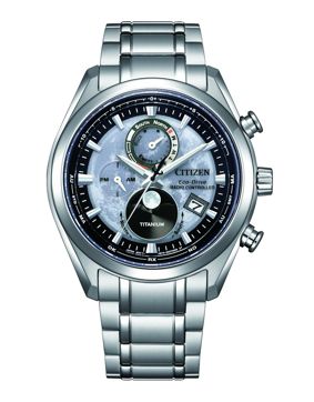 Citizen Radio Controlled Tsukiyomi Eco-Drive Moonphase BY1010-81H