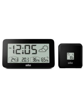 Braun digital väderstation svart BC13BP