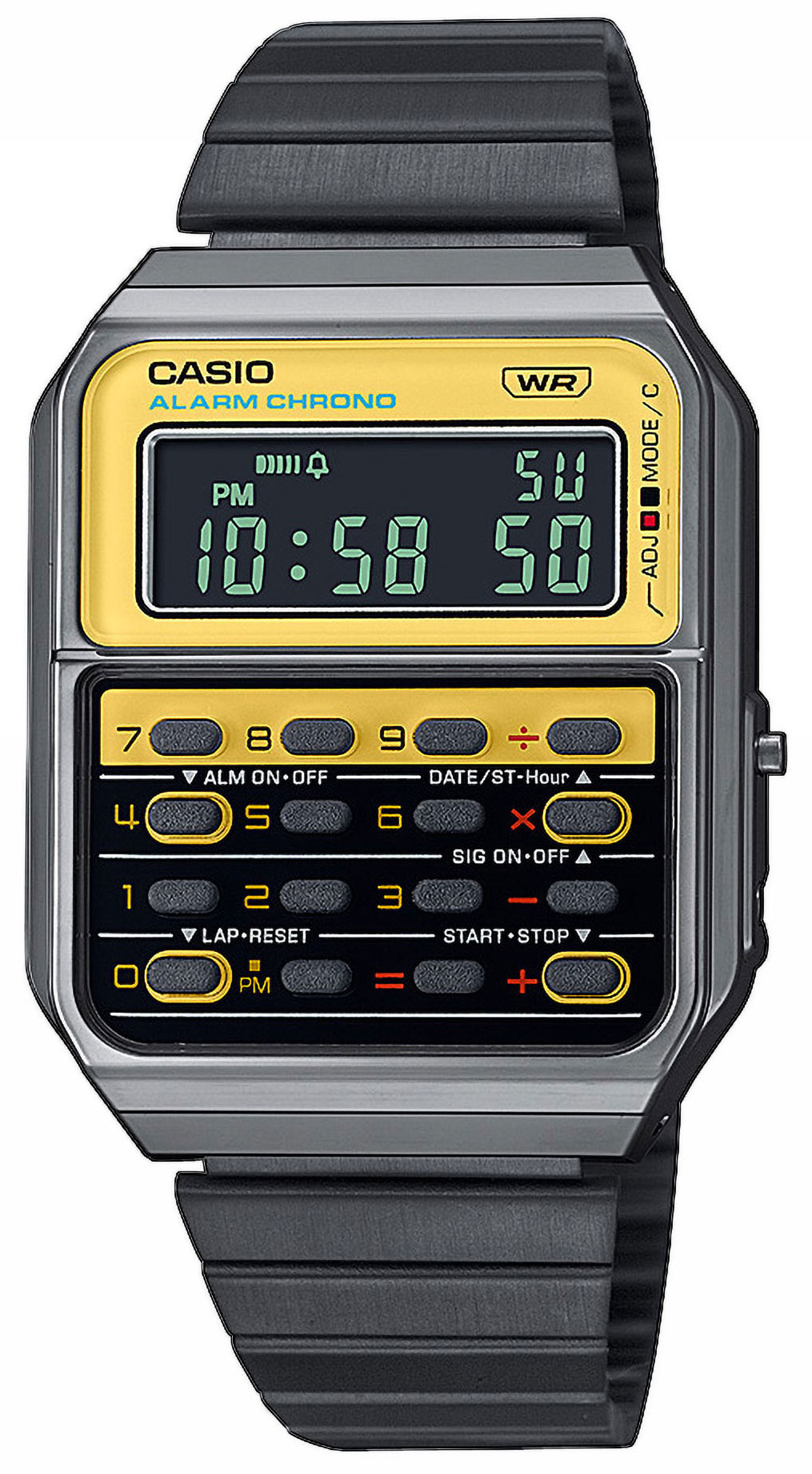 Casio Vintage Calculator Heritage Colors CA-500WEGG-9BEF