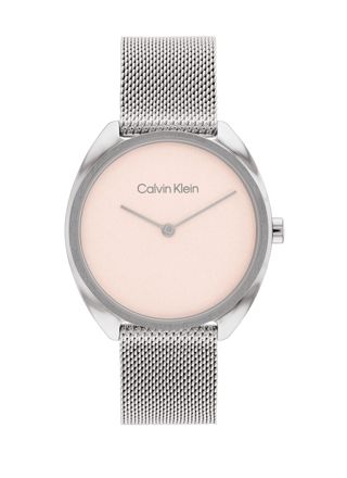 Calvin Klein Adorn silver blush mesh 25200269