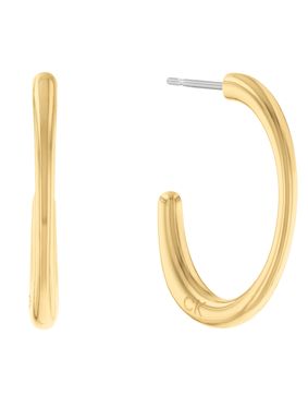 Calvin Klein Playful Organic Shapes hoops 35000347