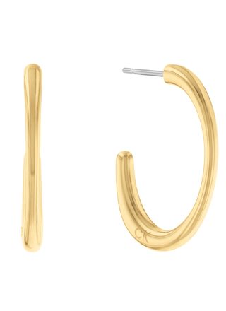 Calvin Klein Playful Organic Shapes hoops 35000347