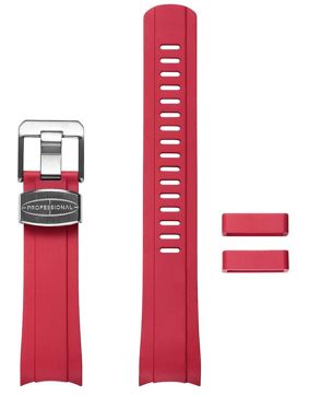 Crafter Blue CB010 Red gummiarmband till Seiko SKX och Seiko 5