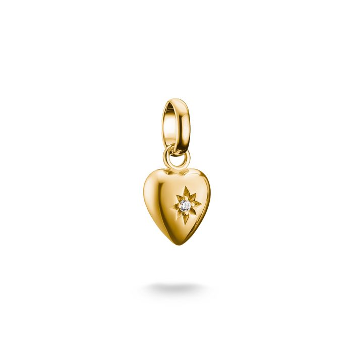 Thomas Sabo Charm Club Connect heart with star berlock CC1234-414-14 main product photo