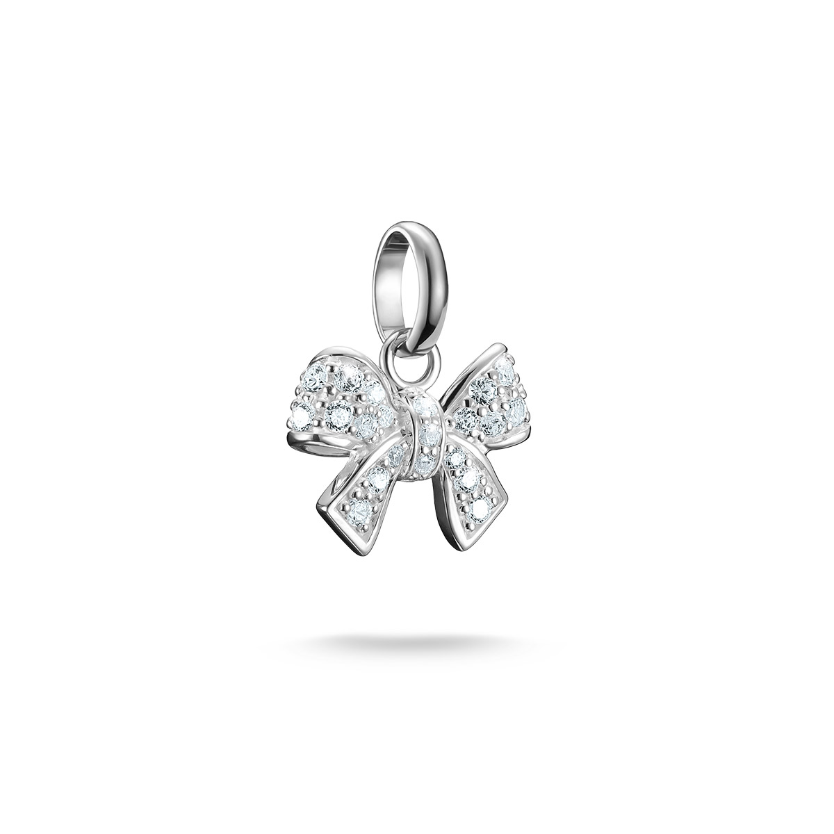 Thomas Sabo Charm Club Connect bow with stones berlock CC1235-051-14