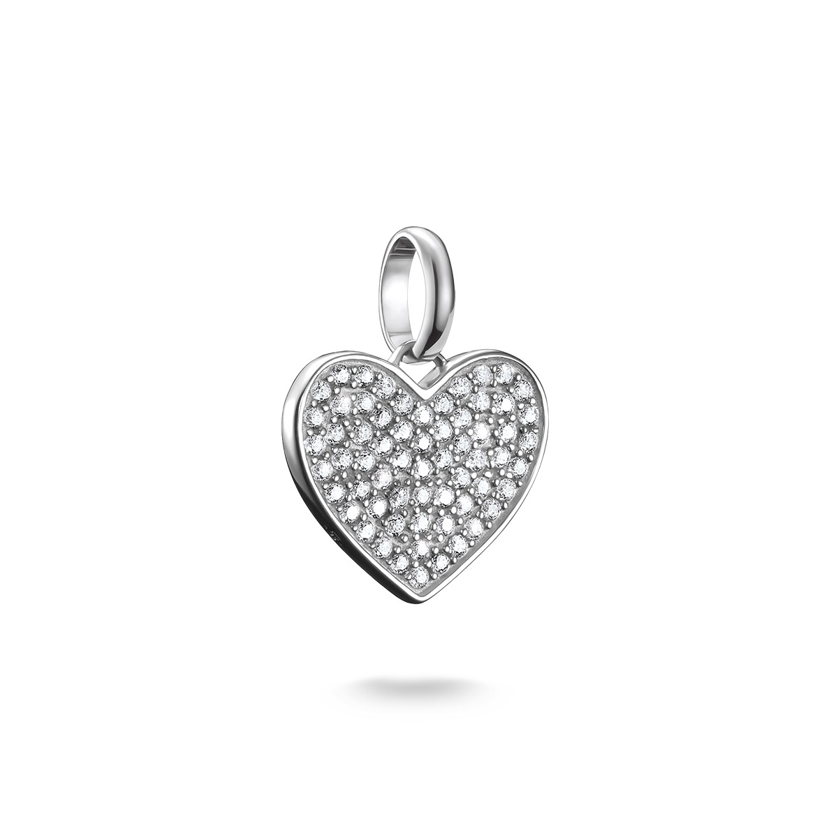 Thomas Sabo Charm Club Connect pavé heart berlock CC1277-051-14