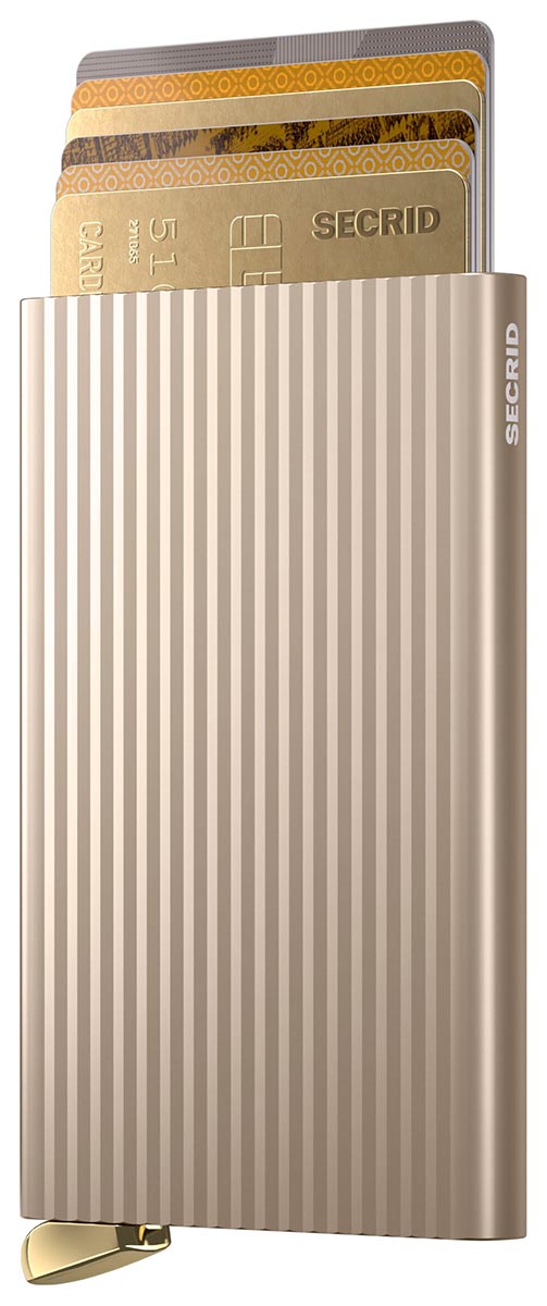 Secrid Premium Cardprotector Fluted Cashmere+