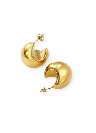 Madoww Chunky Drop förgyllda örhängen 23 mm