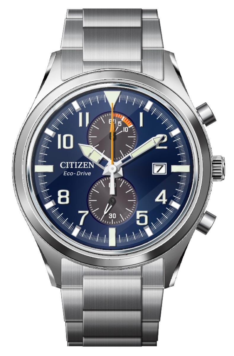 Citizen Mariner Chronograph Eco-Drive blue CA7028-81L - klockmagasinet.com