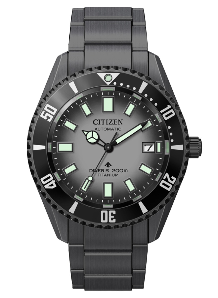 Citizen Promaster Fujitsubo Diver 200m Automatic DLC Super Titanium NB6025-59H