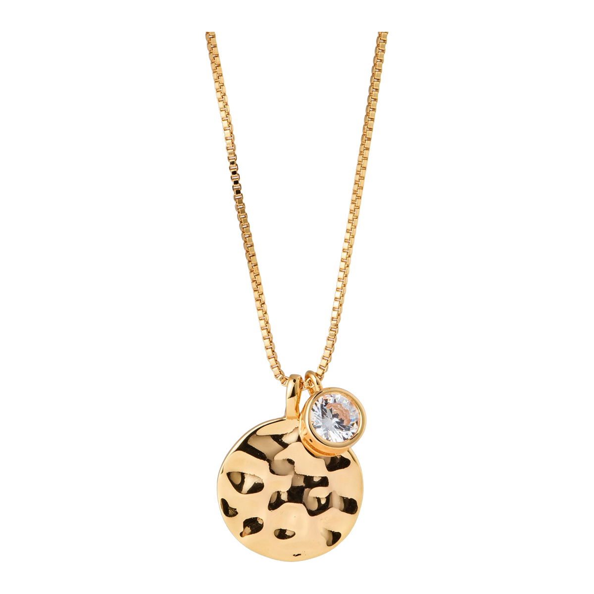 Sparv City View halsband förgyllt 3340101