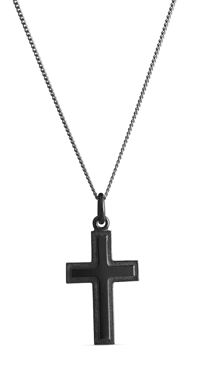 Top Gold silver kors svart 4256683500