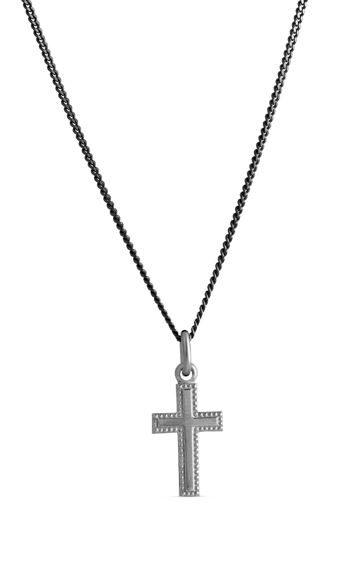 Top Gold silver kors svart 4256763500