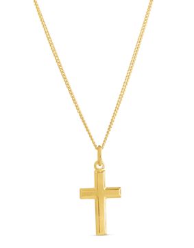 Top Gold silver kors guldpläterad 5256651500