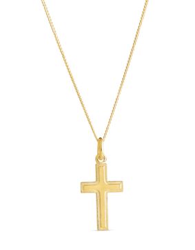 Top Gold silver kors guldpläterad 5256661500