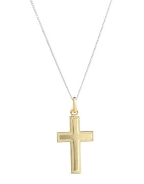 Top Gold silver kors guldpläterad 5256681500