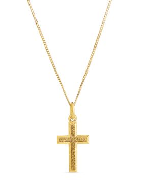 Top Gold silver guldpläterad kors 5256691500