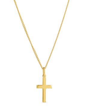 Top Gold silver kors guldpläterad 5256751500